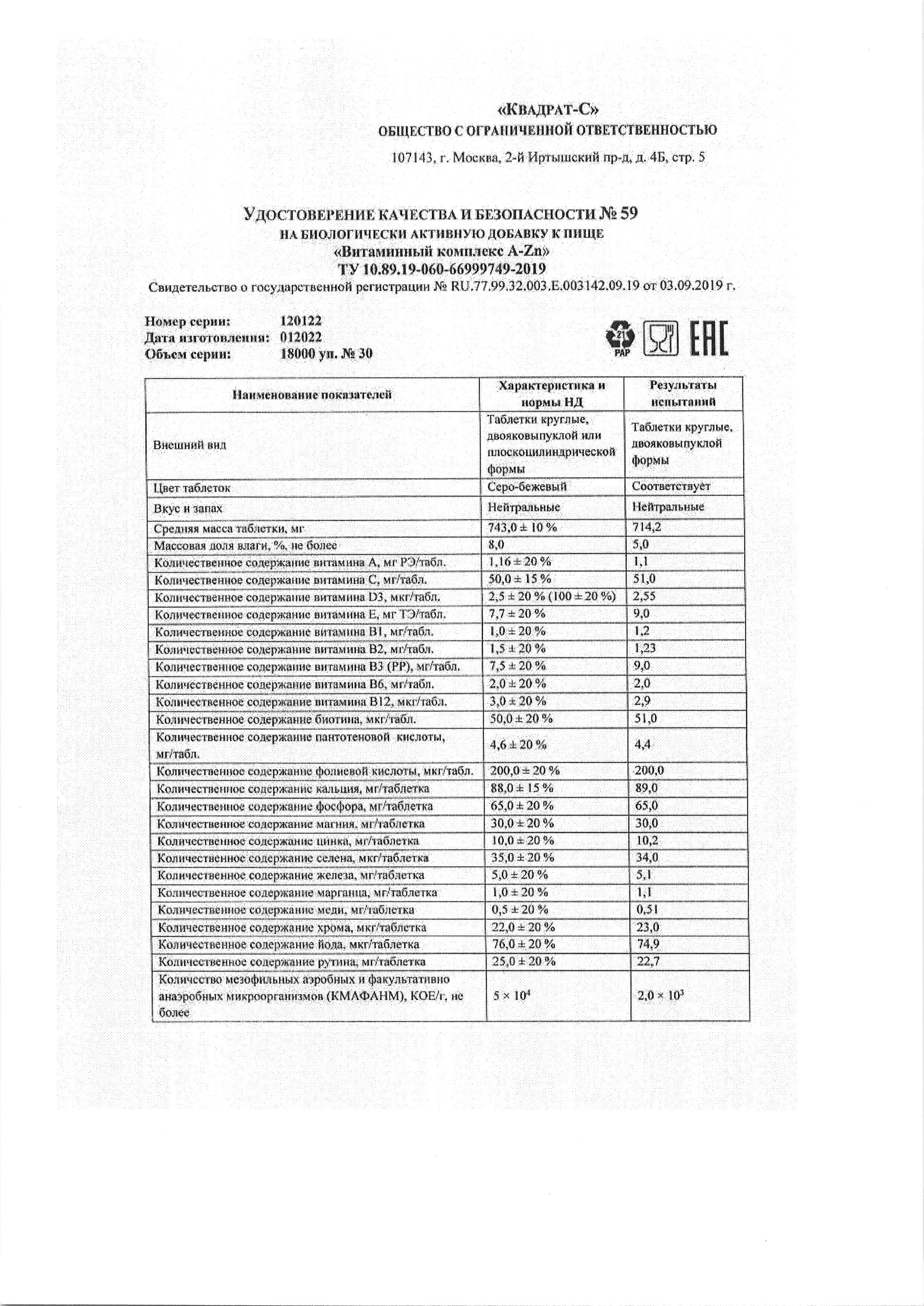 Паспорт №012022